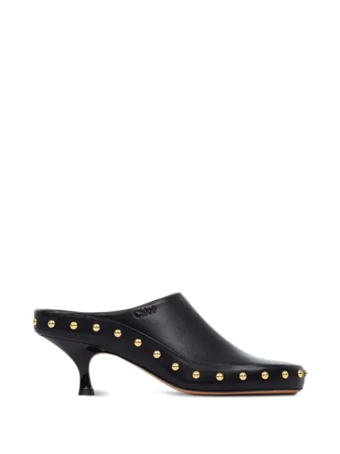 Chloé Junie heeled mules Black CH26A20PUN