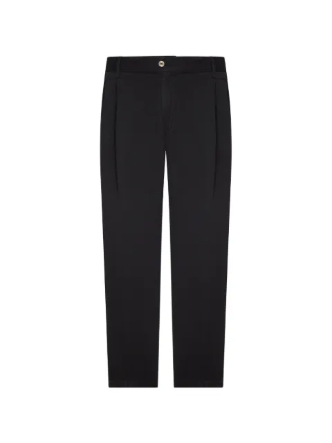 Briglia 1949 pleated chino trousers Black 400121