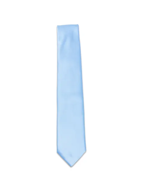 SAPIO satin-finish tie Blue N00002
