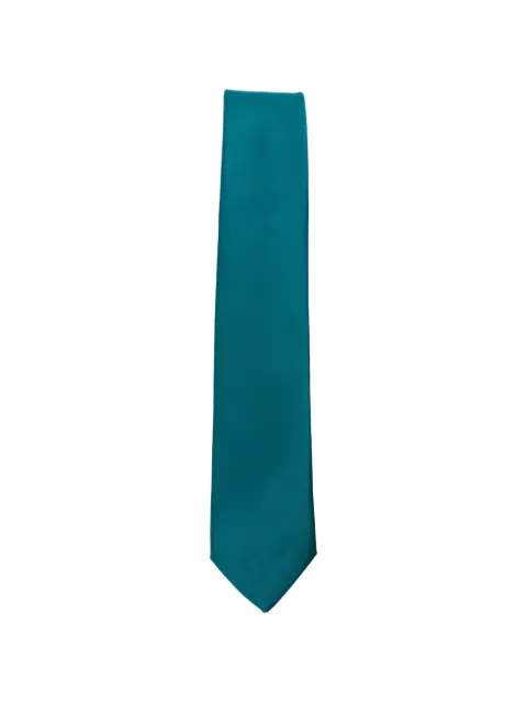 SAPIO satin-finish tie Blue N00002