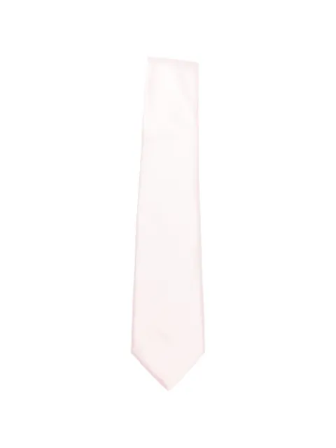 SAPIO satin-finish tie Pink N00002