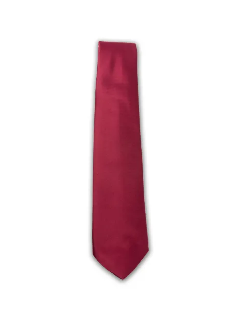 SAPIO satin-finish tie Red N00002