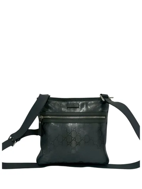 Gucci Pre-Owned 2000-2010 GG Imprime crossbody bag Black 9FBWRO2BXXTN645R
