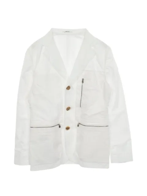 Hermès Pre-Owned 2010s reversible blazer White 1092299