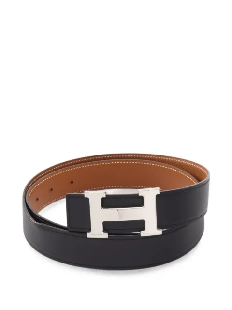 Hermès Pre-Owned 2015 Constance reversible belt Brown 1090506T