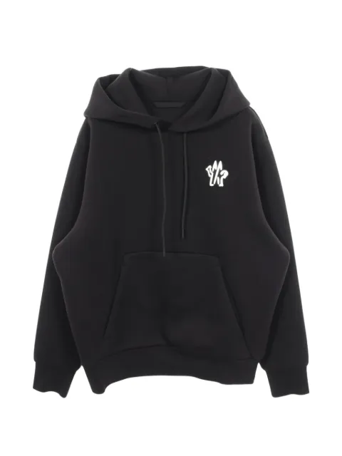 Moncler Vintage 2010s logo hoodie Black 1090178