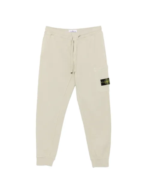 Stone Island logo-patch track pants Neutrals L2S156200010S0051