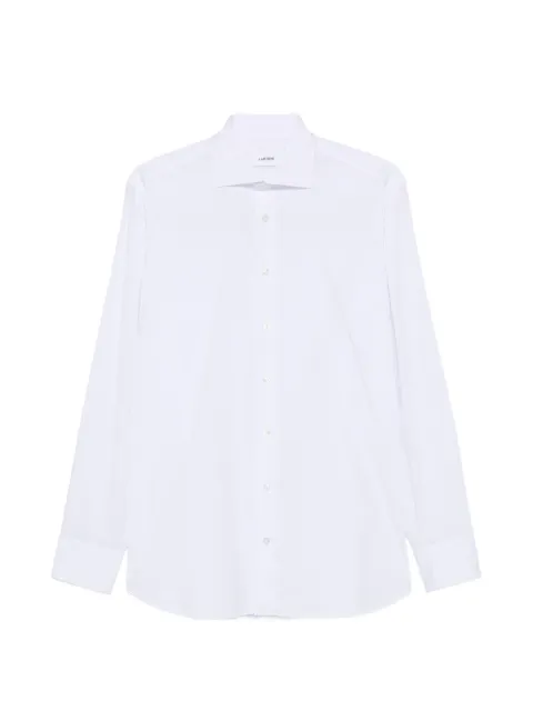 Lardini spread-collar long-sleeve shirt White CNALVAROACC2022