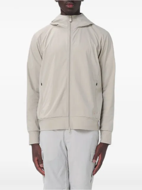 Save The Duck Kids Tulio hooded bomber jacket Neutrals DF1643MRETY22