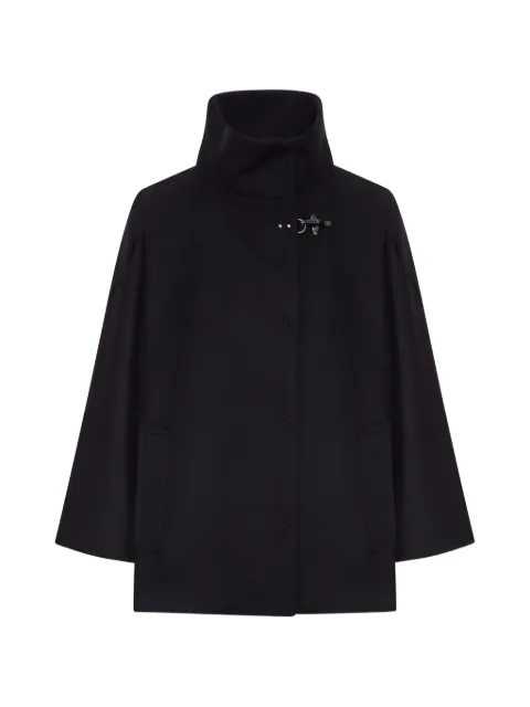 FAY ARCHIVE lobster-clasp wool coat Black NAW12534490YMV
