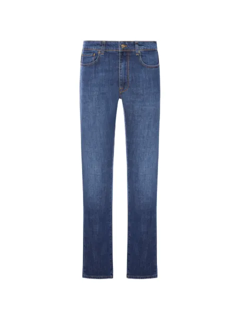 Incotex five-pocket straight-leg jeans Blue BS007L2615L