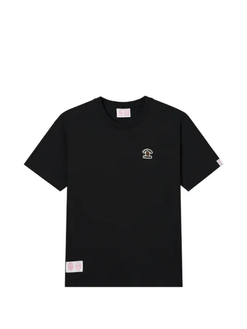 FINGERCROXX logo-patch T-shirt Black FFXTEW01469X