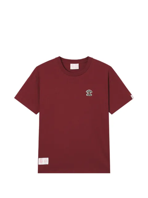 FINGERCROXX logo-patch T-shirt Red FFXTEW01469X