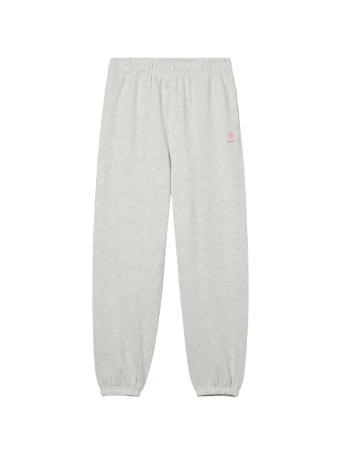 FINGERCROXX logo-embroidered elasticated track pants Grey FFXPTW01468X