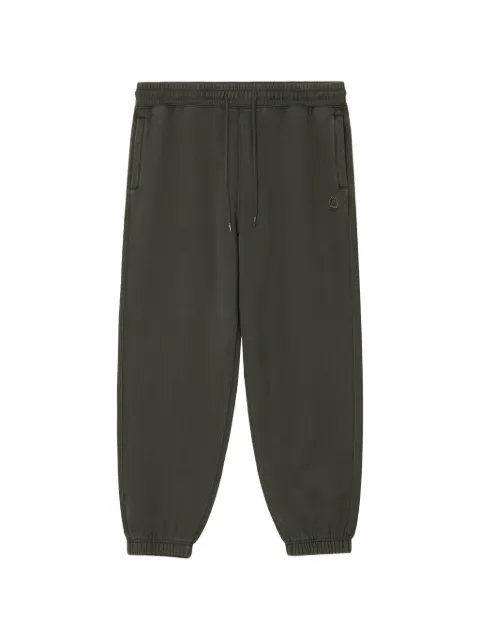 FINGERCROXX logo-patch drawstring track pants Green FFXPTM01452X