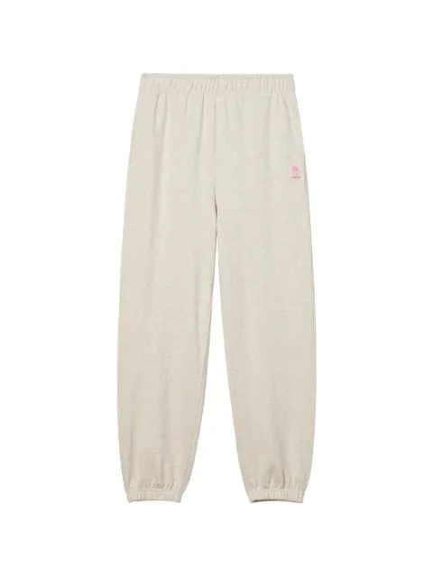 FINGERCROXX logo-embroidered track pants Neutrals FFXPTW01468X