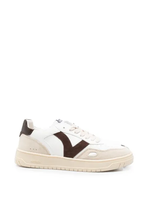 Victoria panelled leather sneakers White 1257136