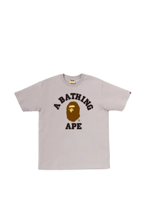 A BATHING APE® College T-shirt Grey 001TEM801001M