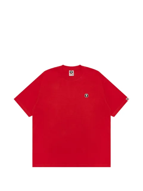 AAPE BY *A BATHING APE® logo-patch T-shirt Red ATE10029XR