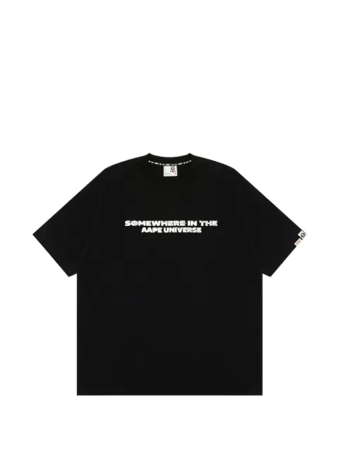 AAPE BY *A BATHING APE® graphic-print T-shirt Black ATE1967XXR