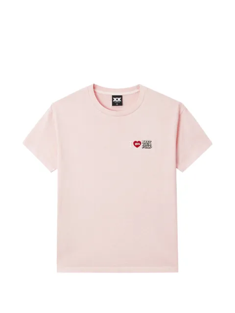 FINGERCROXX logo-print T-shirt Pink FFXTEW01573X
