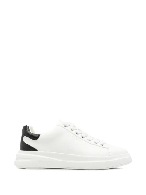 GUESS USA leather panelled sneakers White FMTEL4LEA12