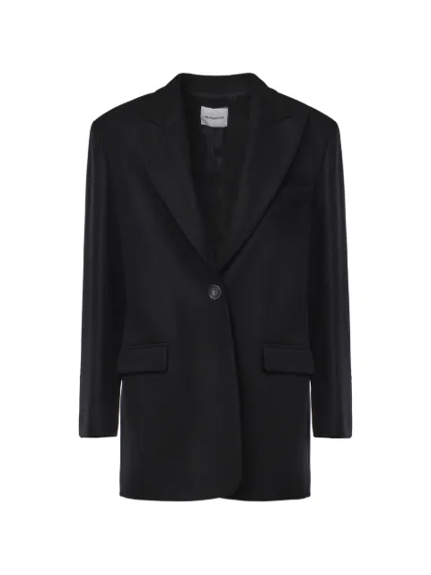 THE ANDAMANE single-breasted blazer Black T202030ATNW057
