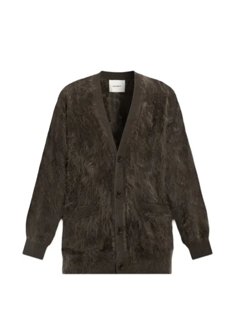 Lisa Yang Devean brushed cardigan Brown 30251060