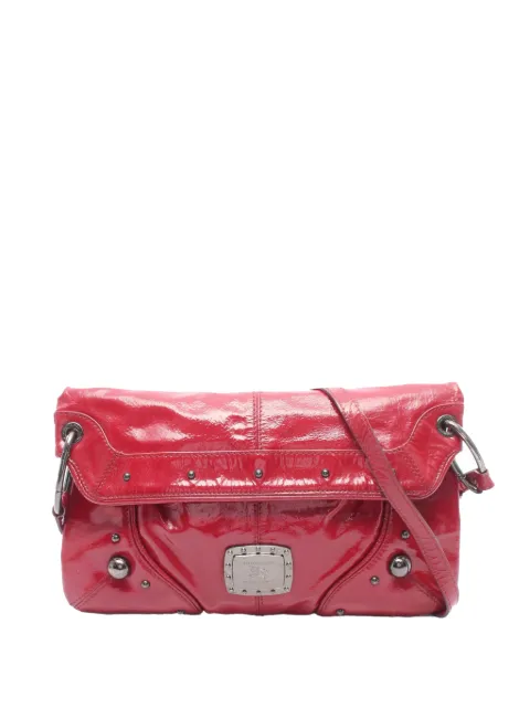 Burberry Pre-Owned 2000-2017 Patent crossbody bag Red I4AVIAFVWXCKV62H