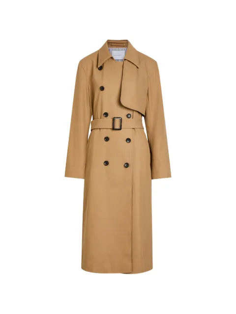 Maria McManus double-faced belted trench coat Neutrals OW009DOCTHON