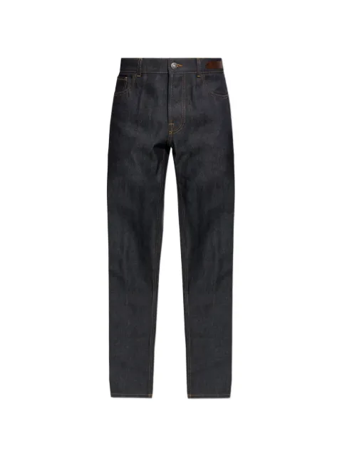 Lanvin straight-leg denim pants Blue RMTR0355D118A26