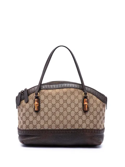 Gucci Pre-Owned 2016-2026 GG Canvas Laidback Crafty handbag Neutrals R2R5NRNAP9K3IETR