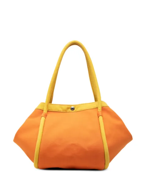 Hermès Pre-Owned 2010-2026 Toile Lindy Beach Bag tote bag Orange 2EPGAGDXAP9E06NN
