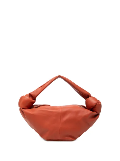 Bottega Veneta Pre-Owned 2012-2026 Mini Calfskin Double Knot handbag Orange P1G7UIDKXSKO8DEC
