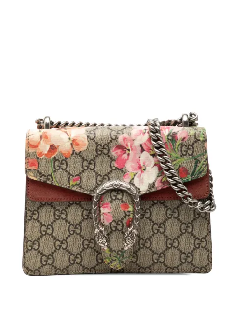 Gucci Pre-Owned 2016-2026 Small GG Supreme Blooms Dionysus crossbody bag Neutrals EI2QLREAPIP41ZTR