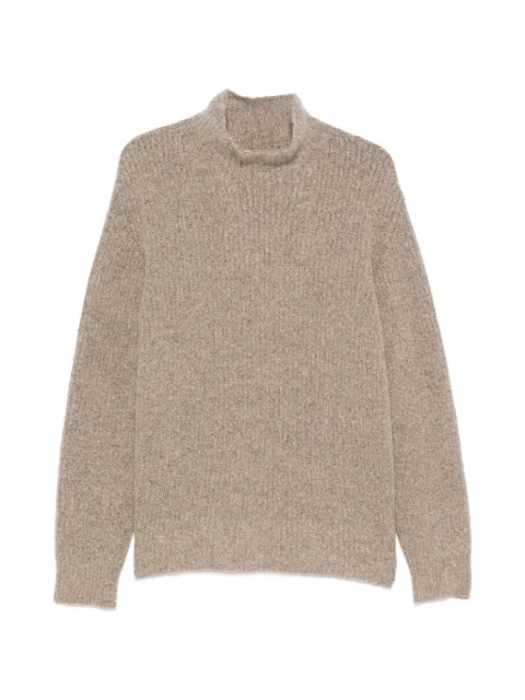 Roberto Collina ribbed-knit high-neck sweater Neutrals 263MYB43103