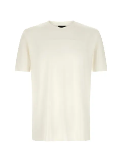 Thom Krom geometric-stitching T-shirt Neutrals MTS973OFFWHITE