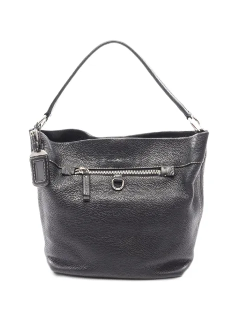Prada Pre-Owned 2010s leather shoulder bag Black 1094997