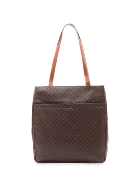 Celine Pre-Owned 2000s Macadam tote bag Brown 1095187