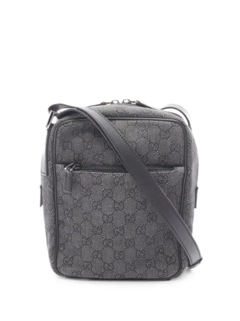 Gucci Pre-Owned 2000s GG pattern shoulder bag Grey 1094690