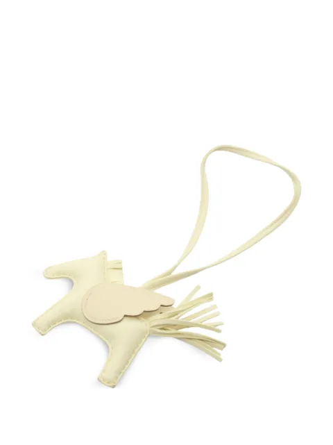 Hermès Pre-Owned 2024 PM Rodeo Pegasus bag charm Neutrals 1096152W