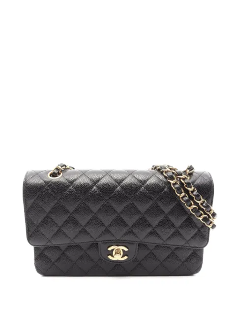 CHANEL Pre-Owned 2020-2021 Flap matelassé shoulder bag Black 109612730888386