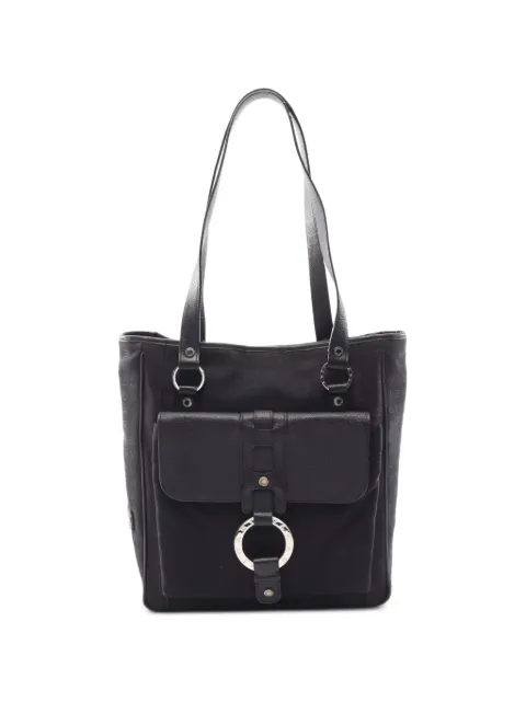 Bvlgari Pre-Owned 2000s Logomania tote bag Black 1092860