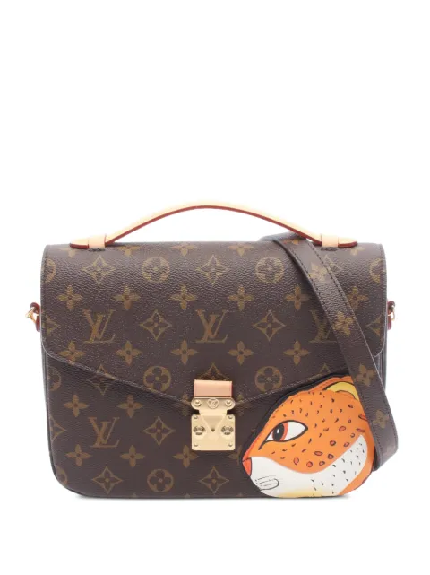 Louis Vuitton Pre-Owned 2021 MM Pochette Monogram Tiger Head Metis handbag Brown 1096143