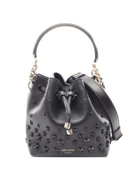 Jimmy Choo Pre-Owned 2000s Bon Bon Bucket mini bucket bag Black 1096378