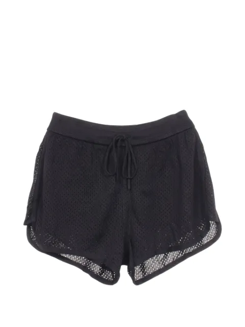 Christian Dior Pre-Owned 2010s mesh track shorts Black 1092298