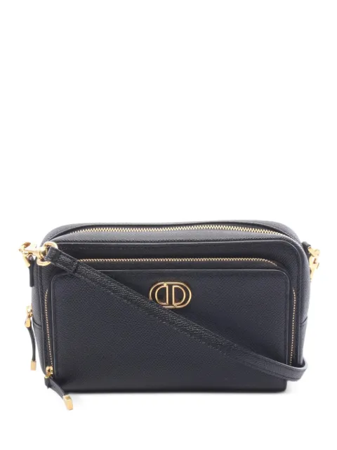 Christian Dior Pre-Owned 2010s Caro Double Pouch shoulder bag Black 1097149