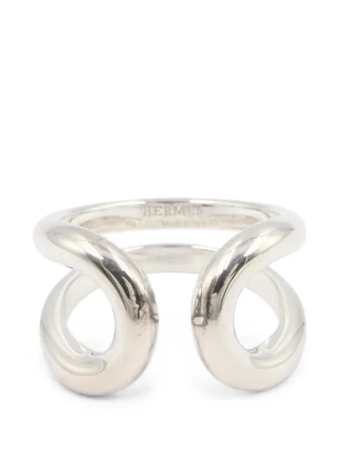 Hermès Pre-Owned 2020s Lima ring Silver 109391025AG382494