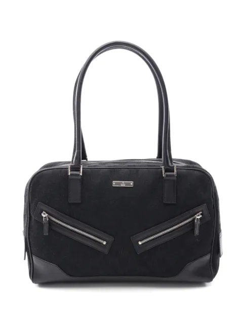 Gucci Pre-Owned 2000s GG canvas handbag Black 1094384