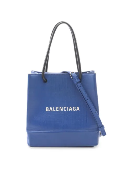 Balenciaga Pre-Owned 2010s XXS Shopping Tote bag Blue 1093608